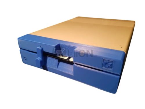 Commodore 1541 II előlap 3D nyomtatott