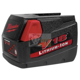 Milwaukee V18 li-ion szerszámgép akkumulátor felújítás